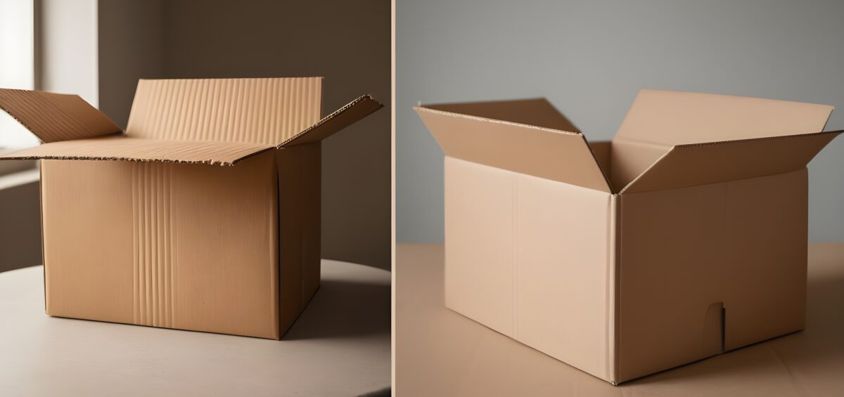 Cardboard Vs Corrugated Box